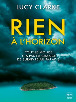 cover image of Rien à l'horizon